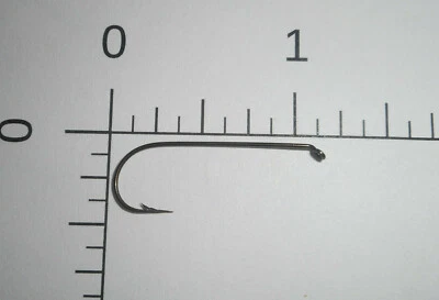 100 MUSTAD #4 GANCHO PARA ATAR MOSCAS ABERDEEN EX LIGHT ALAMBRE FINO T.D.EYE STREAMER 37255 Foto 1 de 3