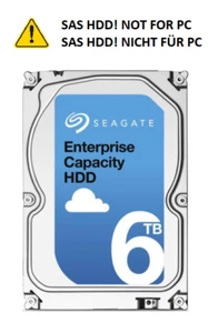 *SAS* Seagate Enterprise 6TB 3.5" SAS-HDD Festplatte 7,2k 6 TB 3,5" ST6000NM0054 - Bild 1 von 2