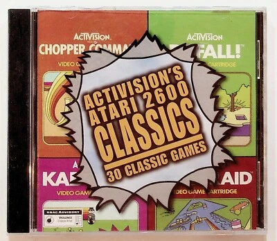 1998 Activision Atari 2600 Classics 30 Games CD-ROM Sealed - Image 1 of 2
