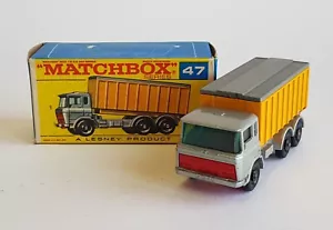 Matchbox Series 47, DAF Tipper Container Truck in F1 Box - Superb Mint Condition - Picture 1 of 13