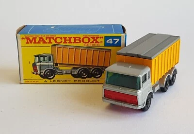 Matchbox Series 47, DAF Tipper Container Truck in F1 Box - Superb Mint Condition - Image 1 of 4