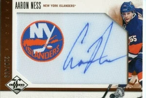 RARE 2012-13 AARON NESS ISLANDERS LEAF LIMITED PHENOMS AUTOGRAPH 210 / 499 ! - Picture 1 of 1
