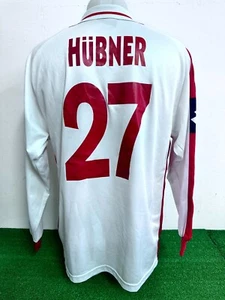 MAGLIA PIACENZA HUBNER MATCH WORN INDOSSATA SHIRT CAMISETA VINTAGE COA 2001/2002 - Imagen 1 de 6