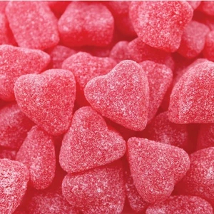 Cherry Hearts - 2 Pound Bulk Pack - Jelly Candy - Picture 1 of 5