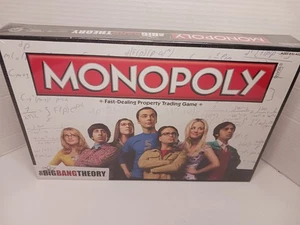 2014 {Hasbro} "THE BIG BANG THEORY" {MONOPOLY} Board Game, NEW! SEALED! RARE! - Picture 1 of 4