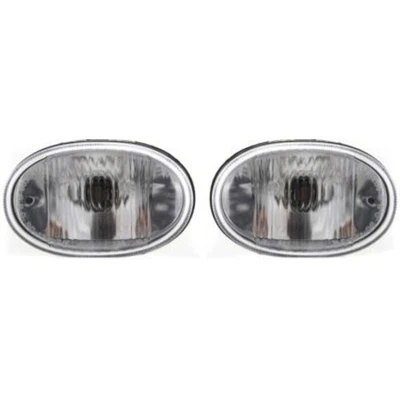 Fog Light Lamp Set For 2000-2005 Chevrolet Cavalier Front with Bulb GM2592117 - Image 1 of 4