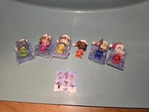 Paw Patrol Figuren mit Saugnapf 6er Set Weihnachten - Bild 1 von 1