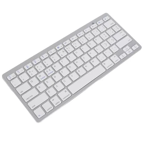 (Italian QWETZ Layout)Wireless Keyboard Portable Compact Bilingual - Picture 1 of 12