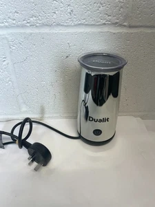 Dualit Hot Chocolate Maker & Milk Frother Silver DMF4 - Used (Broken Part on Lid - Picture 1 of 10