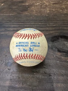 Rawlings Official American League Ball Lee Mac Phail  RO-A 1980s - Picture 1 of 8