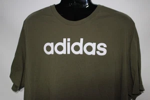 ADIDAS T-SHIRT HERREN GRÜN S/S GR: 4XL 4X GEBRAUCHT - Bild 1 von 2