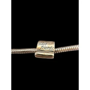 Autentico Charm Pandora 'Migliori Amici' Argento Sterling 925 - Foto 1 di 2