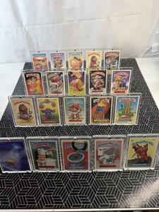 20 GARBAGE PAIL KIDS Trading Cards In Protective Display Cases 1980’s & 2013 - Picture 1 of 17