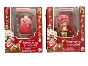 TLS Strawberry Shortcake Spring Tulips Custard Figures Set Lot Of 2 - Picture 1 of 2