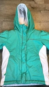 Columbia Sportswear Youth Size 4/5 XXS Girls Green Full Zip Winter Coat Jacket - Picture 1 of 11