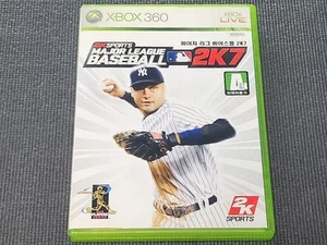 Microsoft XBOX360 Major League Baseball 2K7 Retro Game Korean Version MS Console - Picture 1 of 5