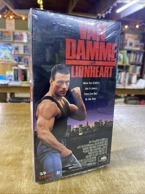 Lionheart 1990 VHS Kung Fu Cult Van Damme Is Lionheart Brand New Factory Sealed - Image 1 of 4