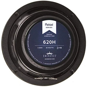 Eminence Patriot 620H 6" Guitar Speaker with Hemp Cone, 20 Watts at 4 Ohms... - Picture 1 of 3
