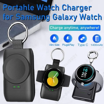 Magnetic Smart Watch Charging Cradle USB Charger Dock for Samsung Galaxy 6 5 4 3 - Image 1 of 4