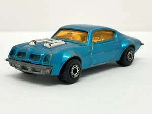 Vintage 1975 Pontiac Firebird 1:64 Scale Matchbox Superfast Lesney England - Picture 1 of 14