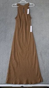 Young Fabulous & Broke Women's Medium Sleeveless High Neck Bodycon Fit Dress - Picture 1 of 10