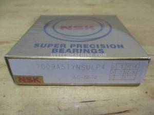 7009A5TYNSULP4 NSK Precision Angular Contact Bearing - Picture 1 of 1
