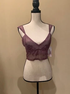 Jessica Simpson Bralette, Style JS37252, Plum, Size Medium - Picture 1 of 11