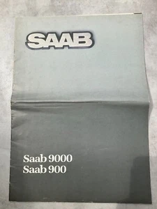 Saab Range UK Market Car Sales Brochure - 1986 - Picture 1 of 5