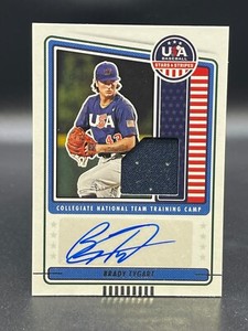 2023 Panini USA Stars Stripes BRADY TYGART Auto Jersey Autograph