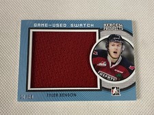 2014-15 ITG Heroes and Prospects Jersey #TB3 Tyler Benson 21/60 Vancouver Giants