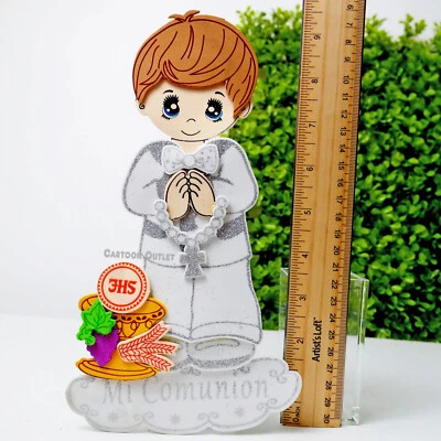 10 Primera Comunión Recuerdos Primera Comunión Favores GRANDE Espuma Niño Bautizo Foto 1 de 4