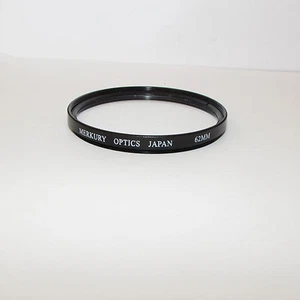 Used Merkury Optics UV 62mm Lens Filter Made in Japan O301050 - Picture 1 of 2