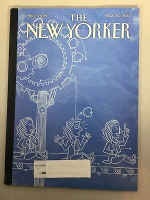 New Yorker Magazine May 20 2013 Eureka Christoph Niemann Innovators Issue - Image 1 of 4