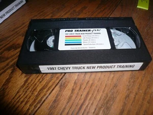 1997 Chevrolet Tk S-10 & C/K Tracker Pickups VHS Video Tape GM Product Training - Picture 1 of 1