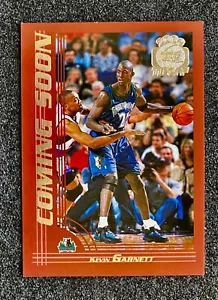 2000 Topps Tipoff Kevin Garnett 'Coming Soon' #156 Minnesota Timberwolves (HOF) - Imagen 1 de 3