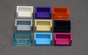 Lego 23969 Platte mit abgerundeten Ecken 1x2 Packung mit 2 - Bild 1 von 11