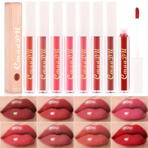 Waterproof Lip Glaze Cream Liquid Lipstick Long Lasting Makeup Beauty Lip Gloss - Picture 1 of 20