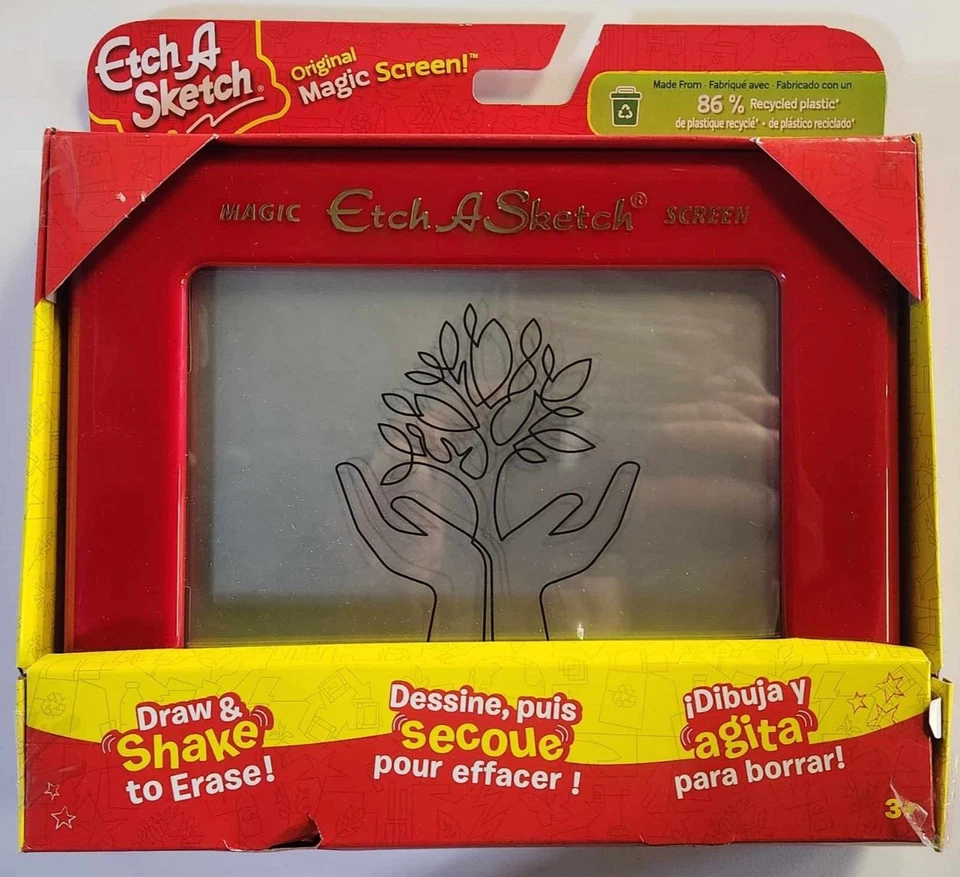 Etch A Sketch 6066719 Classic Sustainable Version Drawing Toy