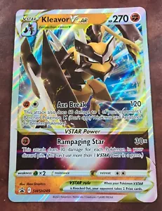 Pokémon TCG Kleavor VSTAR Sword & Shield SWSH249 Holo Promo Promo Jumbo Card - Picture 1 of 6