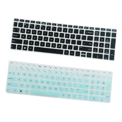 2 Stück dünne weiche Laptop-Silikon-Tastaturhülle für HP 15,6 Zoll BF - Bild 1 von 4