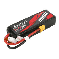 Gens Ace 5000mAh 11.1V 60C 3S1P Short-Size Lipo Battery Pack - Black