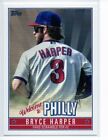 Bryce Harper 2019 actualización Topps ""Bienvenido a Filadelfia"" insértate tú eliges tu tarjeta 