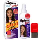 Licefreee Spray Family Size Lice Treatment for Kids & Adults, Easy Use Lice S...