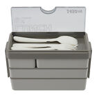 Bento Box Lunch Box for Kids Adults with 3/4 Compartments, 1400ml Meal Cutlery