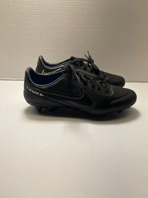 Черные футбольные бутсы Nike Tiempo Legend 9 Club FG мужские 6,5 женские 8 - Изображение 1 из 4