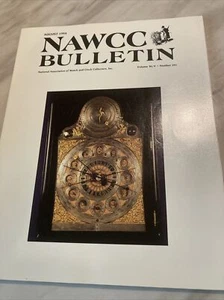 NAWCC Bulletin Watch & Clock Magazine Aug 1994 Vol 36/4 Number 291 Complete - Picture 1 of 3