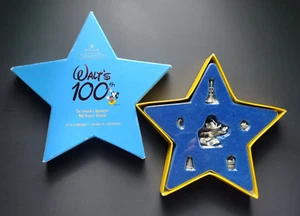 2001 Hallmark Keepsake Walt's 100th Fantasia Set of 6 Pewter Ornaments - Bild 1 von 8