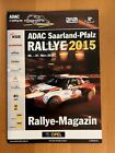 Saarland Pfalz Rallye 2015 - Programmheft, Rallyejournal, Program, Magazin
