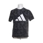 Adidas T Shirt Groe M Grau Baumwolle Camouflage Herren