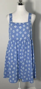 Sportsgirl Blue With White Daisy Print Lightweight Sundress Size S - Picture 1 of 7